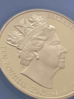 2015年 英国 最高即位記念 5ozプルーフ金貨 NGC PF70UC