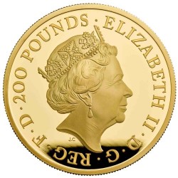 2019年 英国 プレミアム・ブリタニア 2オンスプルーフ金貨