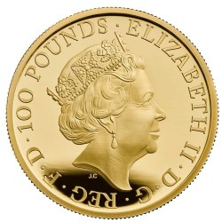 2019年 英国 プレミアム・ブリタニア プルーフ金貨6コインセット