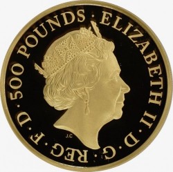 発行25枚 2015年 英国 シャーロット王女 洗礼記念 500ポンド金貨 NGC GEM PROOF