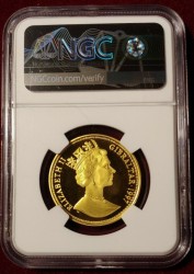 1997年 ジブラルタル 2ポンドプルーフ金貨 ウナライオン NGC PF69UC