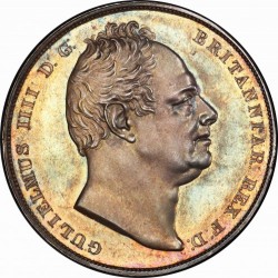 1831年 英国 ウィリアム4世 プルーフクラウン銀貨 PCGS PR63