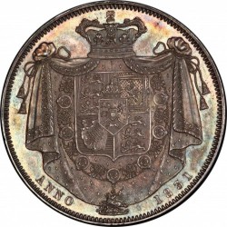 1831年 英国 ウィリアム4世 プルーフクラウン銀貨 PCGS PR63