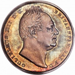 1831年 英国 ウィリアム4世 プルーフクラウン銀貨 PCGS PR63