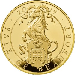 2019年 英国 クイーンズ・ビースト エアレー 5オンスプルーフ金貨