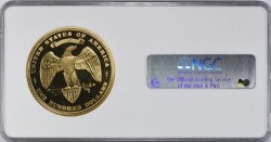 発行300枚のみ 1876 (2005年鋳造) $100 ゴールドユニオン5オンス ゴールドメダル NGC Ultra Cameo GEM Proof