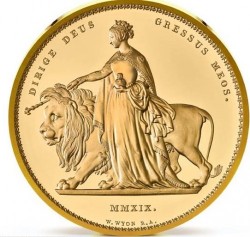 2019年 英国 ウナライオン5オンスプルーフ金貨