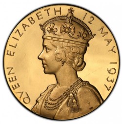120グラムの超大型ゴールドメダル 1937年 英国 ジョージ6世 即位記念ゴールド大型メダル PCGS SP61 120グラムの超大型ゴールドメダル 1937年 英国 ジョージ6世 即位記念ゴールド大型メダル PCGS SP61