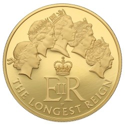 2015年 英国 最高即位記念 5ozプルーフ金貨