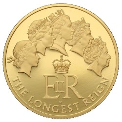 2015年 英国 最高即位記念 5ozプルーフ金貨