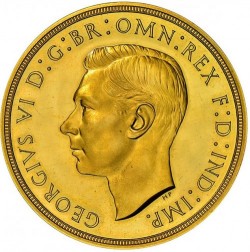 1937年 英国 ジョージ6世 5ポンドプルーフ金貨 NGC PF65 1937年 英国 ジョージ6世 5ポンドプルーフ金貨 NGC PF65