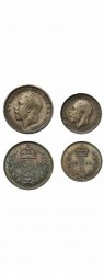 1911年 英国 ジョージ5世 プルーフ金貨&銀貨12枚セット(ロングセット) 1911年 英国 ジョージ5世 プルーフ金貨&銀貨12枚セット(ロングセット)