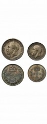 1911年 英国 ジョージ5世 プルーフ金貨＆銀貨12枚セット（ロングセット）