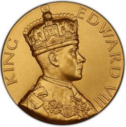1936年 英国 エドワード8世 退位記念ゴールドメダル PCGS SP68