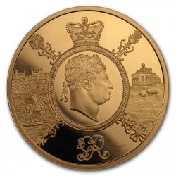 世界で完売 ジョージ3世没後初の金貨 2020年 英国 ジョージ3世没200年記念 5ポンドプルーフ金貨