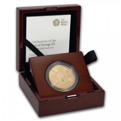 世界で完売 ジョージ3世没後初の金貨 2020年 英国 ジョージ3世没200年記念 5ポンドプルーフ金貨