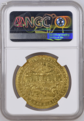 都市景観 1640年 ドイツ バイエルン マキシミリアン1世 5ダカット金貨 NGC MS63