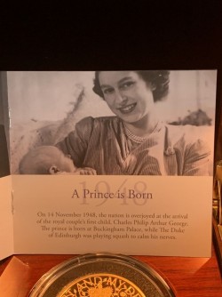 画像追加！！ 2021年 英国 エリザベス二世95歳記念 5オンスプルーフ金貨