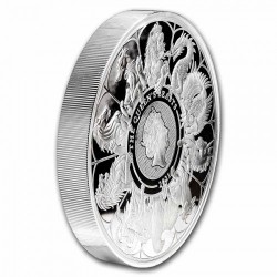 今だけお買い得価格 2021年 英国 クイーンズビースト Completer 1キロプルーフ銀貨