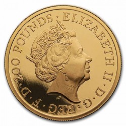2019年 英国 ブリタニア 2オンスプルーフ金貨