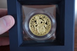 価格が上がってます 発行わずか10枚 2017年 オランダ ライオンダラー 2オンスリストライク金貨