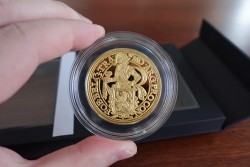価格が上がってます 発行わずか10枚 2017年 オランダ ライオンダラー 2オンスリストライク金貨
