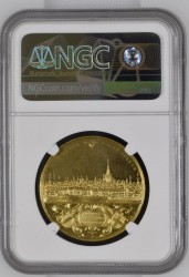 1843年以降 (Post 1843) オーストリア ウィーン サルバトール ムンディ 6ダカット(20.94g)  NGC PF61 CAMEO