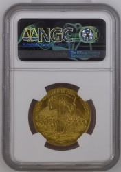 発行750枚のみ 単独2位 1929年 チェコスロバキア St. Wenzel没1000年記念 3ダカット金貨 NGC MS67