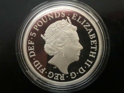 鑑定なし 2019年 英国 ウナライオン 2オンスプルーフ銀貨