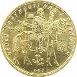 鑑定なし 1932年 チェコスロバキア 5ダカット金貨