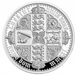 2021年 英国 ロイヤルミント社 The Great Engraversシリーズ最新作 ゴチッククラウン 2オンス銀貨