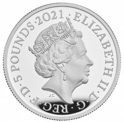 2021年 英国 ロイヤルミント社 The Great Engraversシリーズ最新作 ゴチッククラウン 2オンス銀貨