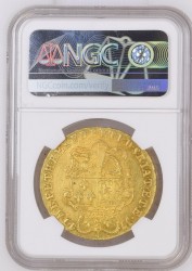 1741年 英国 ジョージ2世 5ギニー金貨 NGC UNC Cleaned