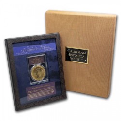 1855年 (2001年) Kellogg $50 S.S. Central America 大型金貨 PCGS (2.41オンス)