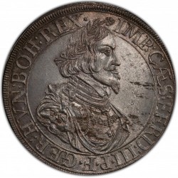 表示価格から10%オフ PCGS鑑定わずか3枚 1641/39年 ドイツ Augsburg ターラー銀貨 PCGS MS63