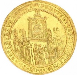 こっそりありえないほど大幅割引 激レア 鑑定なし（EF）1628年 オーストリア ザルツブルク 4ダカット金貨