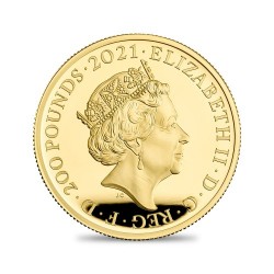 2021年 英国 The Great Engraversシリーズ最新作 ゴチッククラウン 2オンス金貨