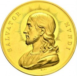 1843年 オーストリア サルバトーレ ムンディ 12ダカットゴールドメダル