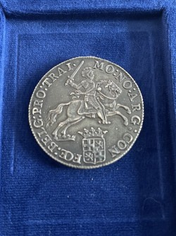 鑑定なし 1785年 オランダ シルバーライダー Ducaton銀貨