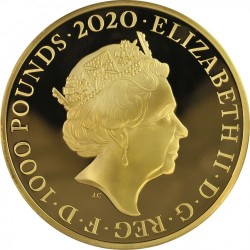 2020年 英国 ミュージック・リジェンド デヴィッド・ボウイ 1キロプルーフ金貨