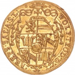 鑑定なし EF 1606年 ザルツブルク 2ダカット金貨