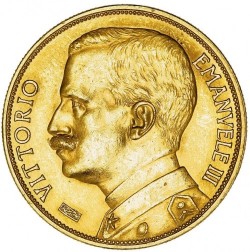 1912年 イタリア 豊穣の女神 100リラ金貨