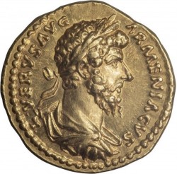 AU以上を保証 FDC 古代コイン 165 AD  Lucius Verus Rome 7.28グラム