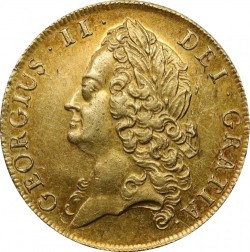 気づいた方は直ぐ買って！ 1739年 英国 ジョージ2世 2ギニー金貨