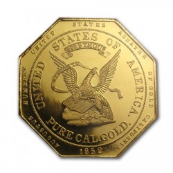 2009年 米国 $50 ハンバート 2.5オンス ゴールドメダル