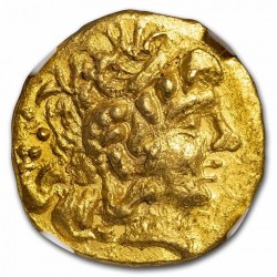 2000年以上前でMS鑑定 120-63 BC ポントス王国 Gold Starter ミトラダテス4世 NGC MS 4/5 4/5