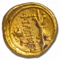 2350年前でCh. AUの素晴らしい一枚 359-336 BC 古代マケドニア王国 1/12 スターテル金貨 NGC Ch AU