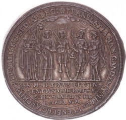 調べた限りNGCなし PCGS鑑定12枚のみ 鑑定なし（UNC）1682年 オーストリア ザルツブルク ターラー銀貨
