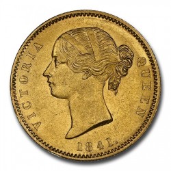 1841年 英領インド ヴィクトリア モハール金貨 NGC MS61 1841年 英領インド ヴィクトリア モハール金貨 NGC MS61