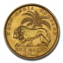 1841年 英領インド ヴィクトリア モハール金貨 NGC MS61 1841年 英領インド ヴィクトリア モハール金貨 NGC MS61